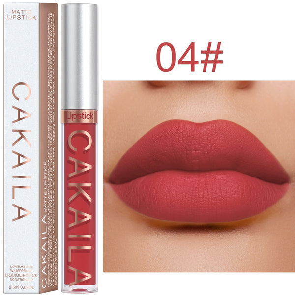 Matte Velvet Lipstick 18 Colors Lip Gloss Long Lasting Non-marking Red Sexy Waterproof liquid Lipsticks Lip Makeup Cosmetics