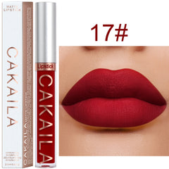 Matte Velvet Lipstick 18 Colors Lip Gloss Long Lasting Non-marking Red Sexy Waterproof liquid Lipsticks Lip Makeup Cosmetics