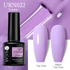 UR Sugar 7.5ML Gel Polish Manicure For Nails Christmas Semi Permanent Vernis Top Coat Soak Off UV LED Gel Color Glitter Varnish