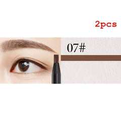 White Eyebrow Pencil Cosmetic pen Brush for eyeshadow Natural Long-Lasting Tattoo Tint waterproof eye brow makeup set beauty