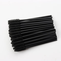 50 Pcs Disposable Crystal Eyelash brush Mascara Wands Applicator Diamond Eye Lash brushes  Eyelash Extension women Makeup tools