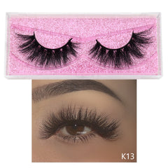 Visofree 5D Mink Eyelashes Long Lasting Mink Lashes Natural Dramatic Volume Eyelashes Extension Thick Long 3D False Eyelashes