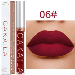 Matte Velvet Lipstick 18 Colors Lip Gloss Long Lasting Non-marking Red Sexy Waterproof liquid Lipsticks Lip Makeup Cosmetics