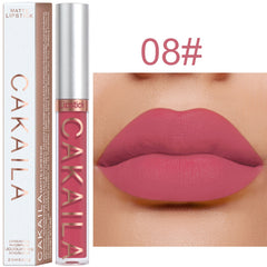 Matte Velvet Lipstick 18 Colors Lip Gloss Long Lasting Non-marking Red Sexy Waterproof liquid Lipsticks Lip Makeup Cosmetics