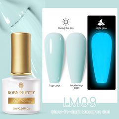 BORN PRETTY 7ML Jelly Nude Gel Polish Translucent Pink Milky White Nail Gel Manicure UV LED Semi Permanent Soak Off Nail Polish