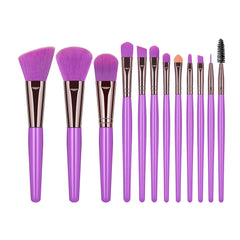 XINYAN Blue Makeup Brushes Set Eyeliner Eyelash Solid Eye Shadow Cosmetics Blending Beauty Makeup Brushes Set Tool Kit Maquiagem