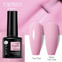 UR Sugar 7.5ML Gel Polish Manicure For Nails Christmas Semi Permanent Vernis Top Coat Soak Off UV LED Gel Color Glitter Varnish