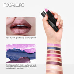 FOCALLURE 19 Colors Matte Lipstick High Gloss Crayons Long Lasting Waterproof Lip Makeup Cosmetics