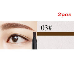 White Eyebrow Pencil Cosmetic pen Brush for eyeshadow Natural Long-Lasting Tattoo Tint waterproof eye brow makeup set beauty