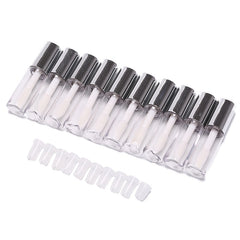 10pcs/lot DIY Lip Balm Tube Container With Cap Empty Lipstick Bottle Lipgloss Tube Cosmetic Sample Container