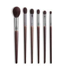 OVW Natural Goat Hair Makeup Brushes Set Professional Kit brocha maquillaje pedzle do makijazu blending smudging brush shader