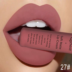 Matte Liquid Lipstick Waterproof Long Lasting Velvet Mate Nude Red Lip Gloss Lint Tube Makeup Cosmetics Lipsticks