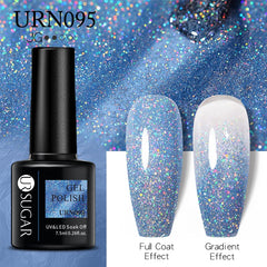 UR Sugar 7.5ML Gel Polish Manicure For Nails Christmas Semi Permanent Vernis Top Coat Soak Off UV LED Gel Color Glitter Varnish