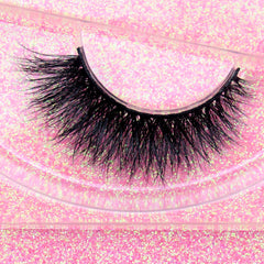 3D Real Mink False Eyelash Strip Mink Lashes Thick Fake False Eyelashes Makeup Beauty Handmade 100% Glitter Packing D101