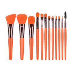 XINYAN Blue Makeup Brushes Set Eyeliner Eyelash Solid Eye Shadow Cosmetics Blending Beauty Makeup Brushes Set Tool Kit Maquiagem