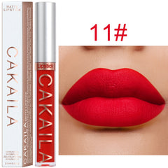 Matte Velvet Lipstick 18 Colors Lip Gloss Long Lasting Non-marking Red Sexy Waterproof liquid Lipsticks Lip Makeup Cosmetics