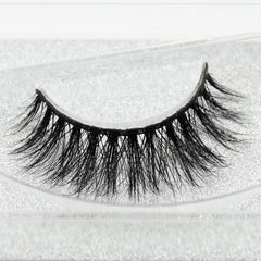 3D Real Mink False Eyelash Strip Mink Lashes Thick Fake False Eyelashes Makeup Beauty Handmade 100% Glitter Packing D101