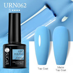 UR Sugar 7.5ML Gel Polish Manicure For Nails Christmas Semi Permanent Vernis Top Coat Soak Off UV LED Gel Color Glitter Varnish