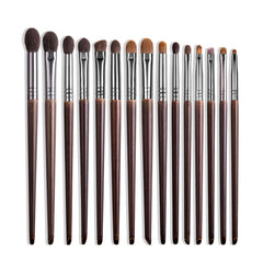 OVW Natural Goat Hair Makeup Brushes Set Professional Kit brocha maquillaje pedzle do makijazu blending smudging brush shader