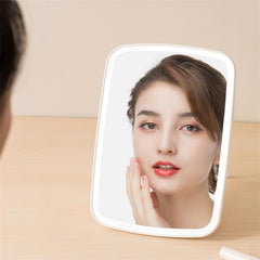 Original Youpin Jordan judy Intelligent portable makeup mirror desktop led light portable folding light mirror dormitory desktop