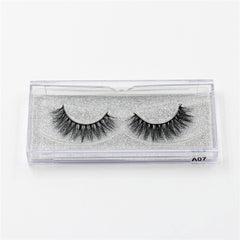 AMAOLASH Eyelashes 3D Mink Lashes Long Lasting Mink Eyelashes Natural Volume Eyelash Extension False Eyelashes Makeup