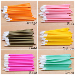 50/100/150pcs Eyelash Brushes Disposable Lip Brush Cilia Remover Eyelash Extension Accessories Supplies Cosmetics Makeup Tools