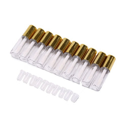 10pcs/lot DIY Lip Balm Tube Container With Cap Empty Lipstick Bottle Lipgloss Tube Cosmetic Sample Container