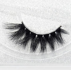 3D Real Mink False Eyelash Strip Mink Lashes Thick Fake False Eyelashes Makeup Beauty Handmade 100% Glitter Packing D101