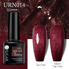 UR Sugar 7.5ML Gel Polish Manicure For Nails Christmas Semi Permanent Vernis Top Coat Soak Off UV LED Gel Color Glitter Varnish