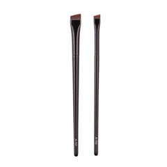 Professional Eye Makeup Brushes Black Flat Eyeliner Brush Eyebrow Application Lip Makeup Brush Eye Patch Makeup Tools 2/3pcs