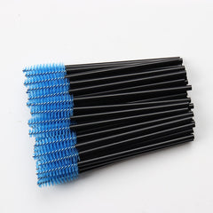 50 Pcs Disposable Crystal Eyelash brush Mascara Wands Applicator Diamond Eye Lash brushes  Eyelash Extension women Makeup tools