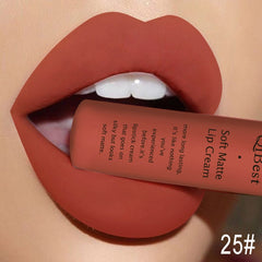 Matte Liquid Lipstick Waterproof Long Lasting Velvet Mate Nude Red Lip Gloss Lint Tube Makeup Cosmetics Lipsticks