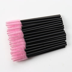 50 Pcs Disposable Crystal Eyelash brush Mascara Wands Applicator Diamond Eye Lash brushes  Eyelash Extension women Makeup tools