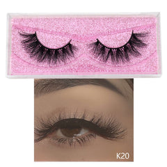 Visofree 5D Mink Eyelashes Long Lasting Mink Lashes Natural Dramatic Volume Eyelashes Extension Thick Long 3D False Eyelashes