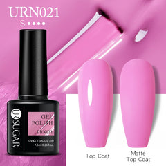 UR Sugar 7.5ML Gel Polish Manicure For Nails Christmas Semi Permanent Vernis Top Coat Soak Off UV LED Gel Color Glitter Varnish