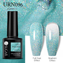 UR Sugar 7.5ML Gel Polish Manicure For Nails Christmas Semi Permanent Vernis Top Coat Soak Off UV LED Gel Color Glitter Varnish