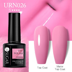 UR Sugar 7.5ML Gel Polish Manicure For Nails Christmas Semi Permanent Vernis Top Coat Soak Off UV LED Gel Color Glitter Varnish