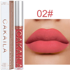 Matte Velvet Lipstick 18 Colors Lip Gloss Long Lasting Non-marking Red Sexy Waterproof liquid Lipsticks Lip Makeup Cosmetics