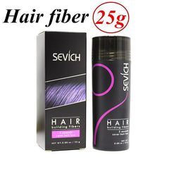 25g Refill SEVICH Keratin Hair Building Fiber Style Hair Loss Concealer Fiber Hair Powder Wax Dye Wigs Extension 10Colors