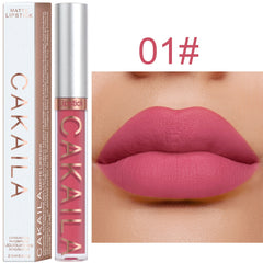 Matte Velvet Lipstick 18 Colors Lip Gloss Long Lasting Non-marking Red Sexy Waterproof liquid Lipsticks Lip Makeup Cosmetics