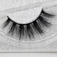 3D Real Mink False Eyelash Strip Mink Lashes Thick Fake False Eyelashes Makeup Beauty Handmade 100% Glitter Packing D101