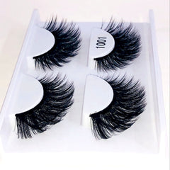 4/7 Pairs 25 mm 3d Mink Lashes Bulk Faux with Custom Box Wispy Natural Mink Lashes Pack Short Wholesales Natural False Eyelashes