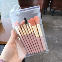 8Pcs Mini Travel Women Unicorn Makeup Brush Set Portable Soft Concealer Beauty Foundation Eye Shadow Tool Eyelash Brush With Bag