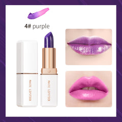 lakerain 6 Colors Magic Lipstick Temperature Color Changing Lip Stain Gloss Moisturizing And Long Lasting Waterproof Lip Balm