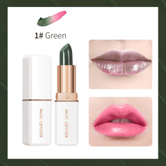 lakerain 6 Colors Magic Lipstick Temperature Color Changing Lip Stain Gloss Moisturizing And Long Lasting Waterproof Lip Balm