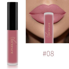 Lip Gloss 34 Colors Nude Matte Liquid Lipstick Red Mate Waterproof Long Lasting Moisturizing Lipgloss Lip Makeup Women Cosmetics