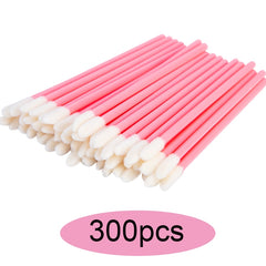 50/100/300/500pcs Eyebrow Eyelash Brushes Eyelash Spoolies Mascara Wands Disposable Applicator for Eyelash Extension Makeup Tool