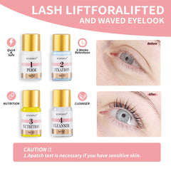 ICONSIGN New Eyelash Eyebrow Dye Tint Kit Professional Lash Lifting Eyebrow Dyeing Mascara Make Up Setting