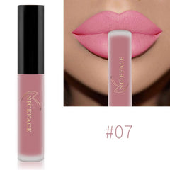 Lip Gloss 34 Colors Nude Matte Liquid Lipstick Red Mate Waterproof Long Lasting Moisturizing Lipgloss Lip Makeup Women Cosmetics