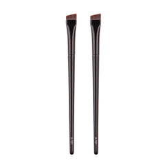 Professional Eye Makeup Brushes Black Flat Eyeliner Brush Eyebrow Application Lip Makeup Brush Eye Patch Makeup Tools 2/3pcs